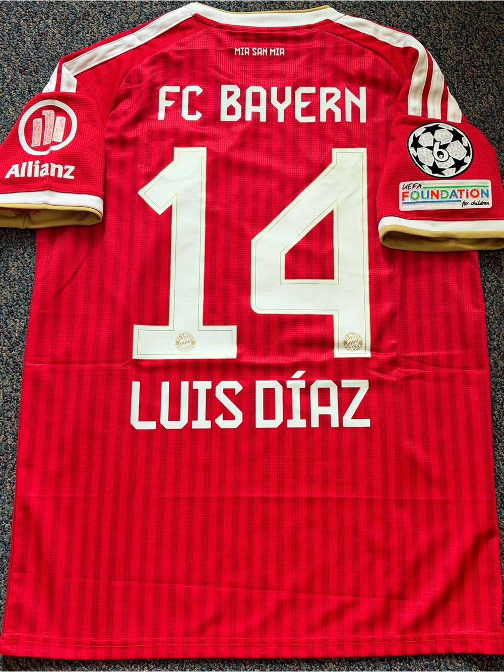 LUIS DIAZ 14 BAYERN 26/27 HOME JERSEY (M)